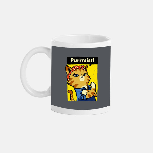 Purrrsist!-none glossy mug-vomaria