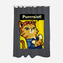 Purrrsist!-none polyester shower curtain-vomaria