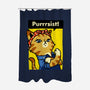 Purrrsist!-none polyester shower curtain-vomaria