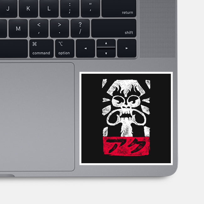 Obey Aku-none glossy sticker-jangosnow