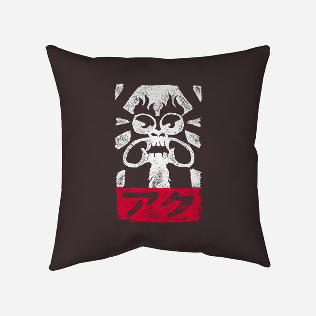 Obey Aku-none non-removable cover w insert throw pillow-jangosnow