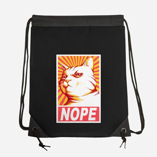 Obey Cats-none drawstring bag-tobefonseca