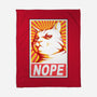 Obey Cats-none fleece blanket-tobefonseca