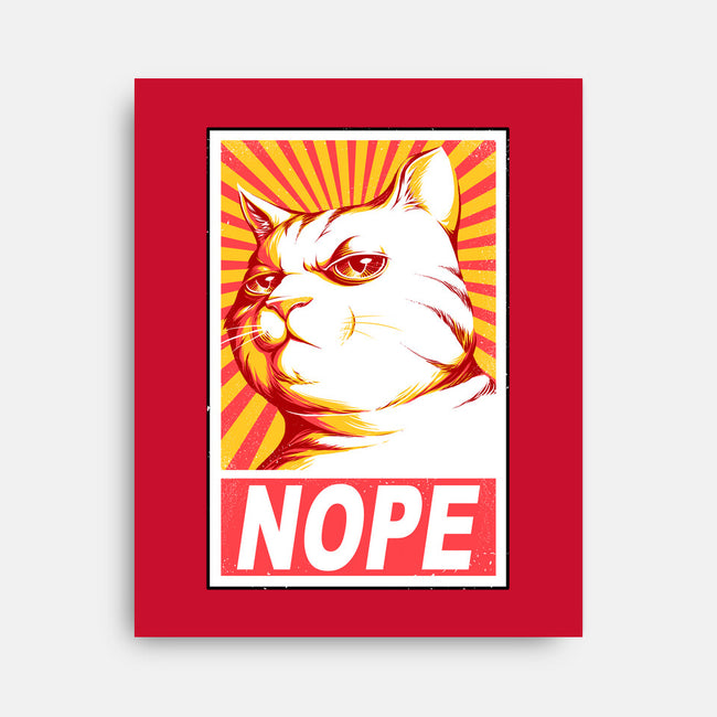 Obey Cats-none stretched canvas-tobefonseca