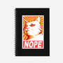 Obey Cats-none dot grid notebook-tobefonseca