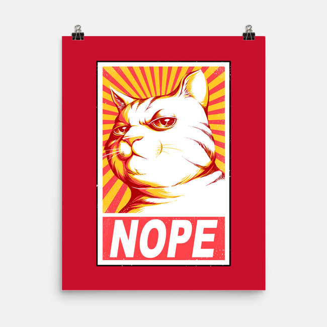 Obey Cats-none matte poster-tobefonseca