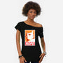 Obey Cats-womens off shoulder tee-tobefonseca