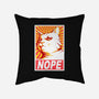 Obey Cats-none removable cover w insert throw pillow-tobefonseca