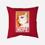 Obey Cats-none removable cover w insert throw pillow-tobefonseca