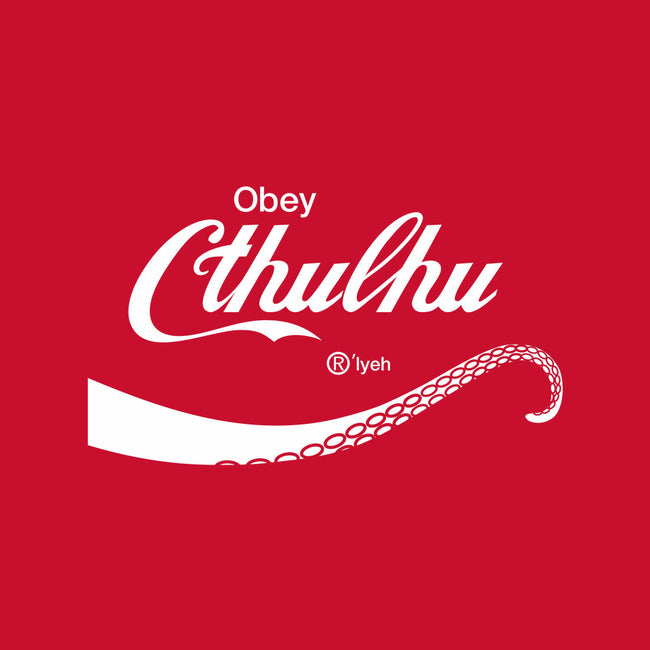 Obey Cthulhu-none removable cover w insert throw pillow-cepheart