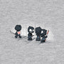 Oblivious Ninja: Bullies-youth crew neck sweatshirt-DoOomcat