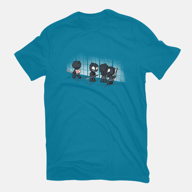Oblivious Ninja: Bullies-womens basic tee-DoOomcat