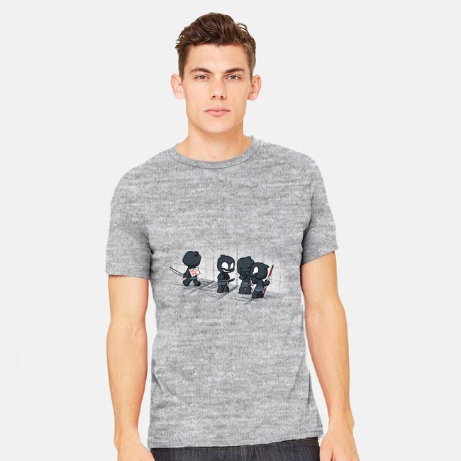 Oblivious Ninja: Bullies-mens heavyweight tee-DoOomcat