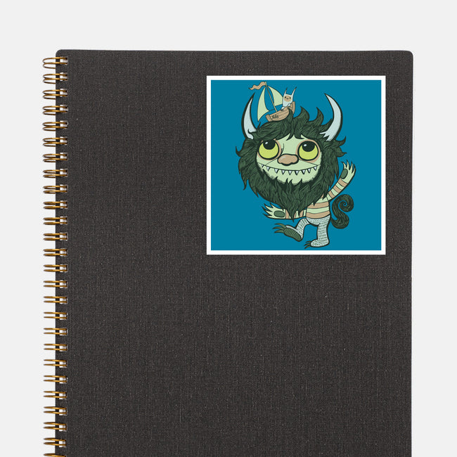 Ode to the Wild Things-none glossy sticker-wotto