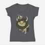 Ode to the Wild Things-womens v-neck tee-wotto