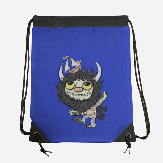 Ode to the Wild Things-none drawstring bag-wotto