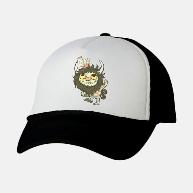 Ode to the Wild Things-unisex trucker hat-wotto