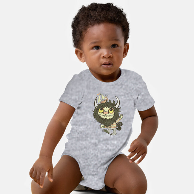Ode to the Wild Things-baby basic onesie-wotto