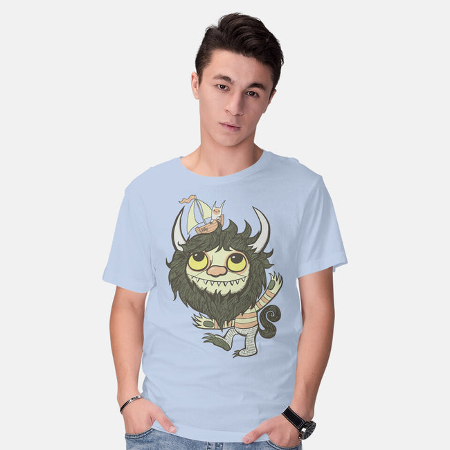 Ode to the Wild Things-mens basic tee-wotto