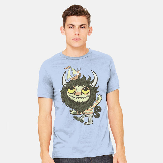 Ode to the Wild Things-mens heavyweight tee-wotto