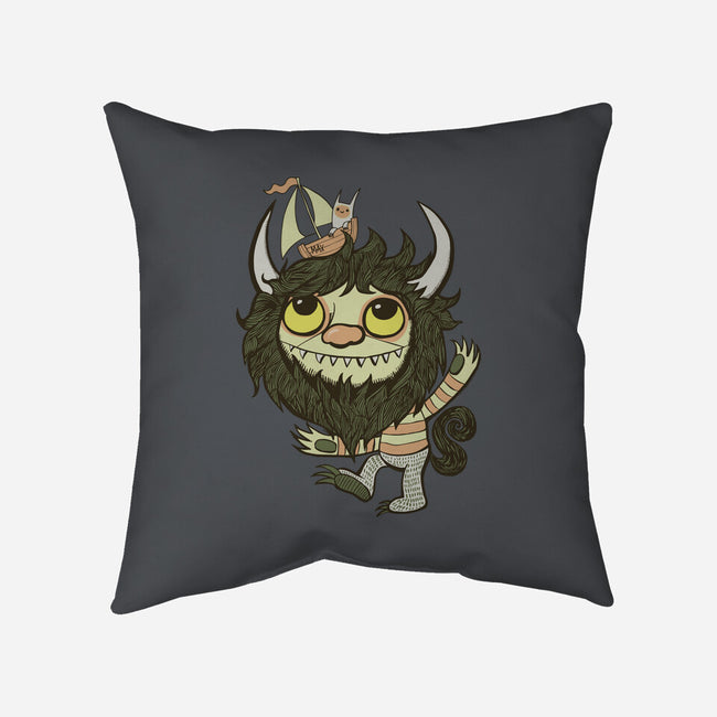 Ode to the Wild Things-none removable cover throw pillow-wotto