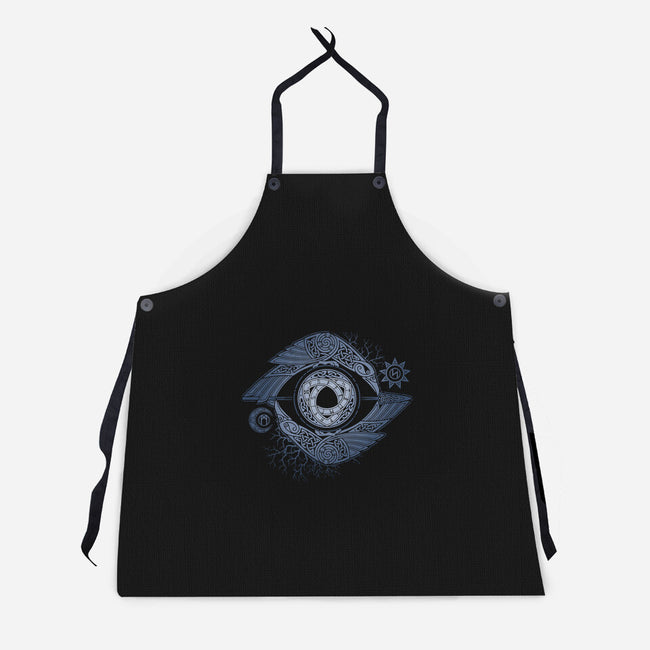 ODIN'S EYE-unisex kitchen apron-RAIDHO