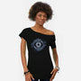 ODIN'S EYE-womens off shoulder tee-RAIDHO