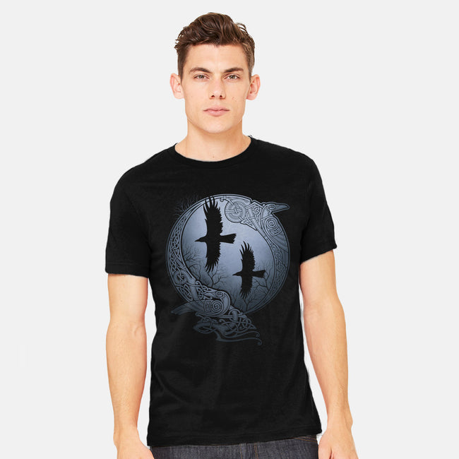 Odin's Ravens-mens heavyweight tee-RAIDHO