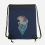 Odin's Steed-none drawstring bag-RAIDHO