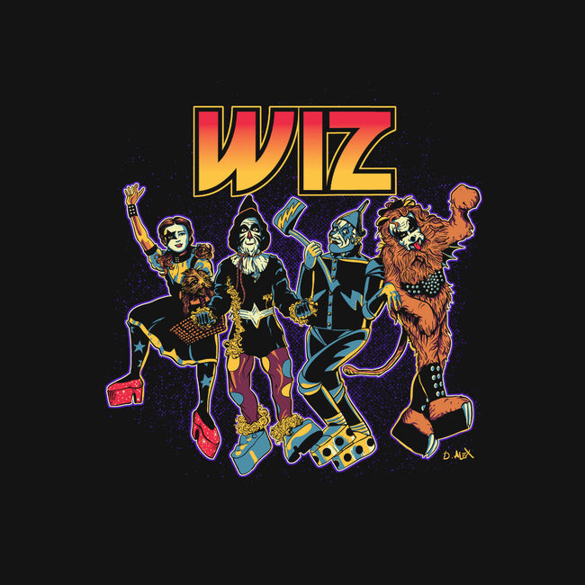 Off To Rock the Wiz-none drawstring bag-DonovanAlex
