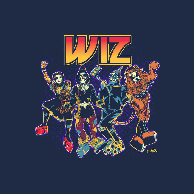 Off To Rock the Wiz-none polyester shower curtain-DonovanAlex