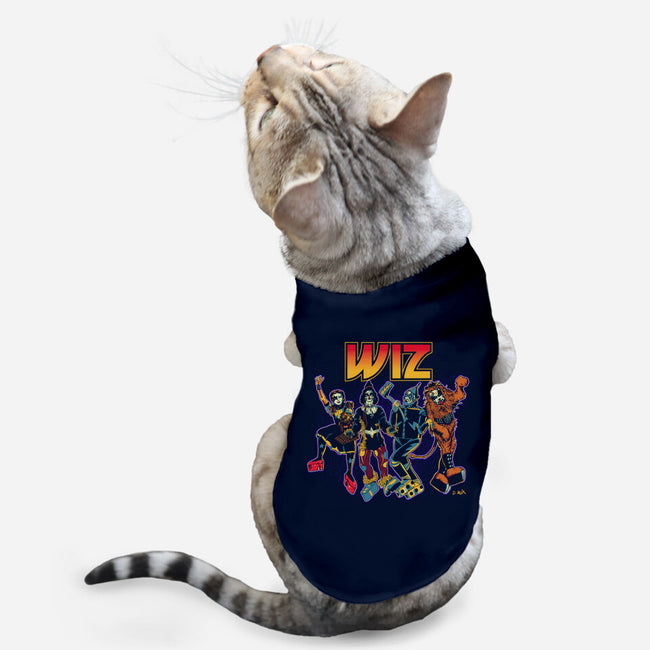 Off To Rock the Wiz-cat basic pet tank-DonovanAlex