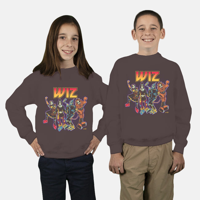 Off To Rock the Wiz-youth crew neck sweatshirt-DonovanAlex
