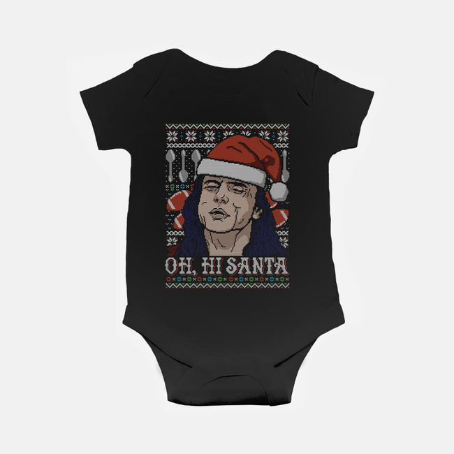 Oh Hi Santa-baby basic onesie-CoD Designs