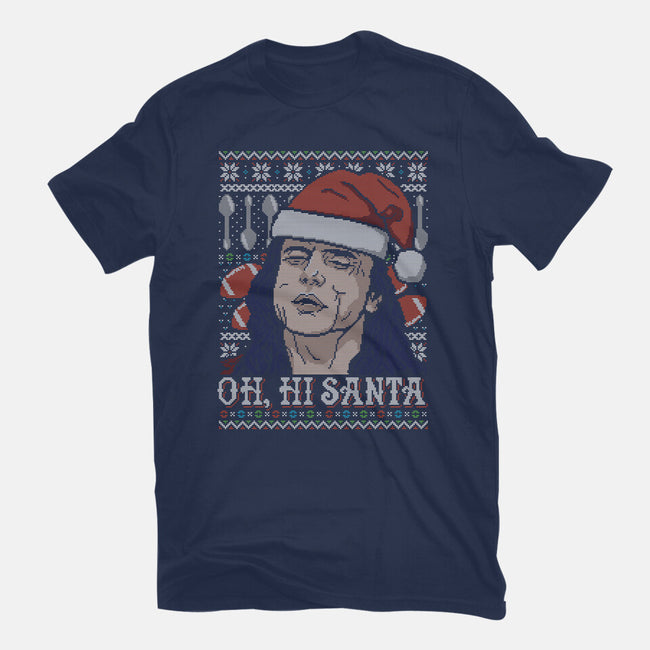 Oh Hi Santa-unisex basic tee-CoD Designs