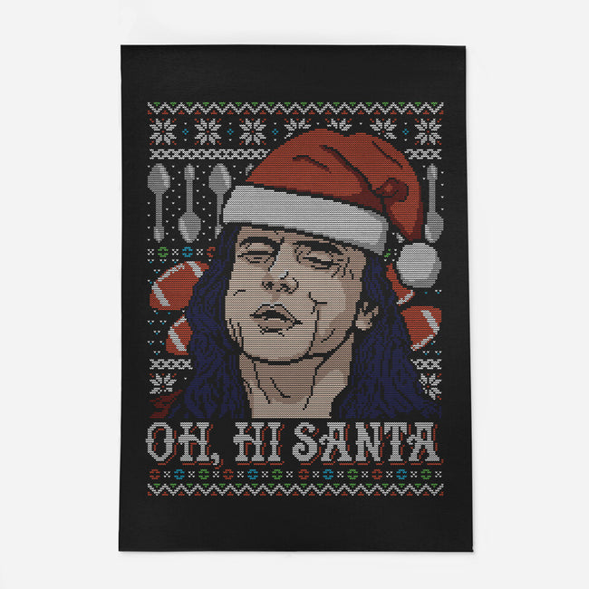 Oh Hi Santa-none outdoor rug-CoD Designs