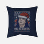 Oh Hi Santa-none removable cover w insert throw pillow-CoD Designs