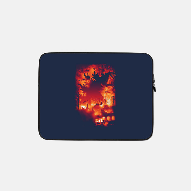 Oh No, There Goes Tokyo-none zippered laptop sleeve-cs3ink
