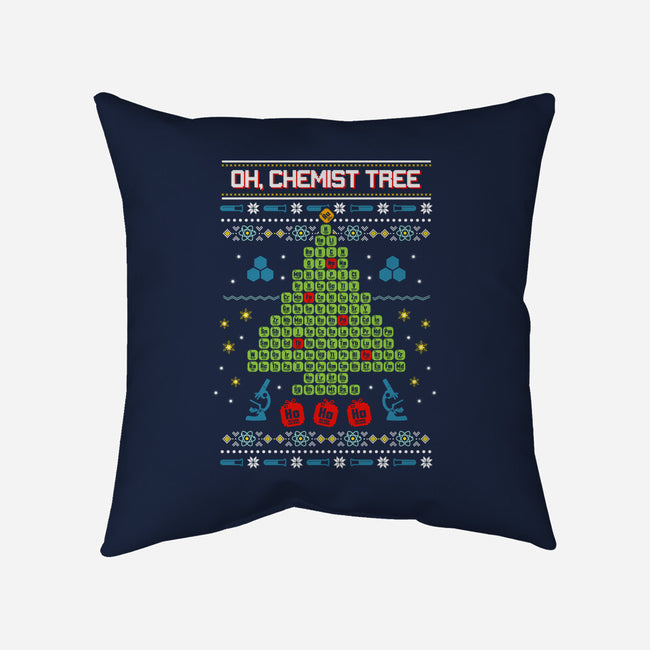 Oh, Chemist Tree!-none removable cover w insert throw pillow-neverbluetshirts