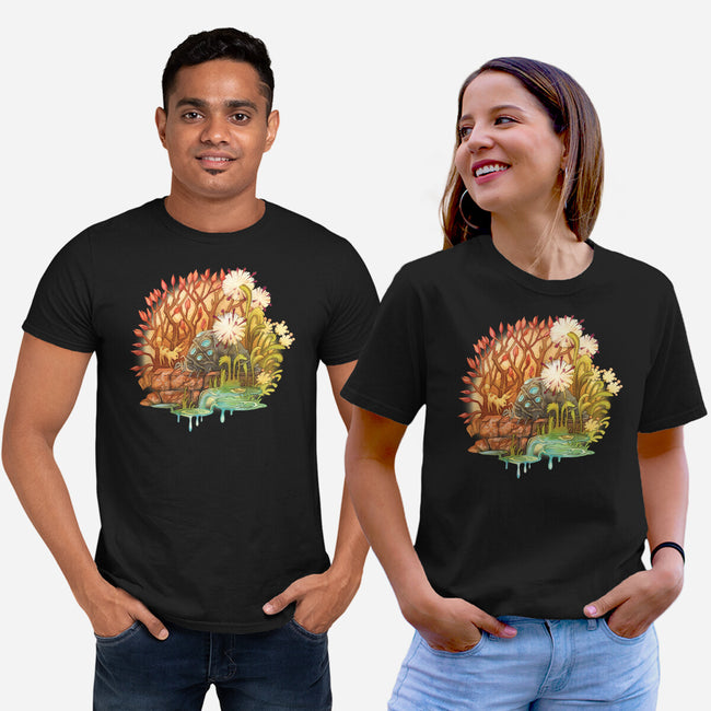 Ohmu and Fox-unisex basic tee-storyofthedoor