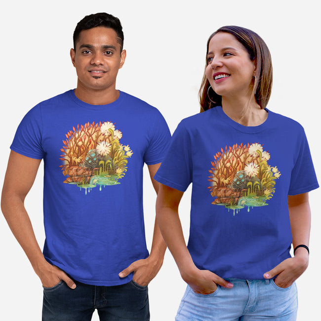 Ohmu and Fox-unisex basic tee-storyofthedoor