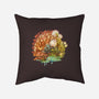Ohmu and Fox-none removable cover w insert throw pillow-storyofthedoor