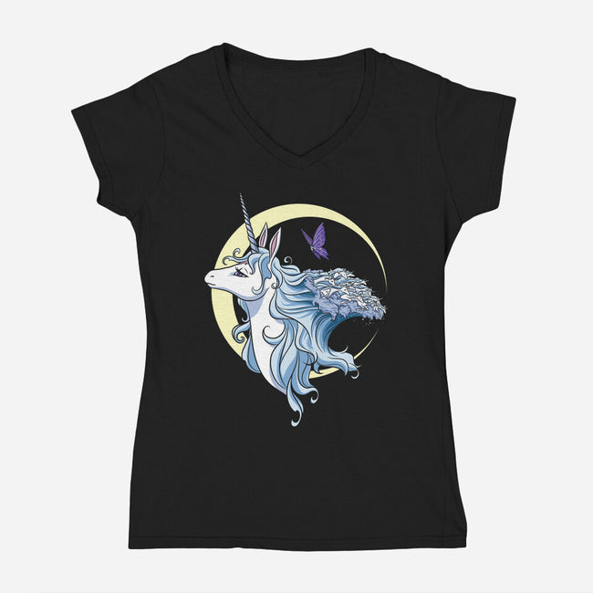 Old As The Sky, Old As The Moon-womens v-neck tee-KatHaynes