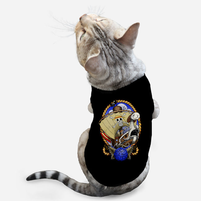 Old School's Going Merry-cat basic pet tank-aLittleFED