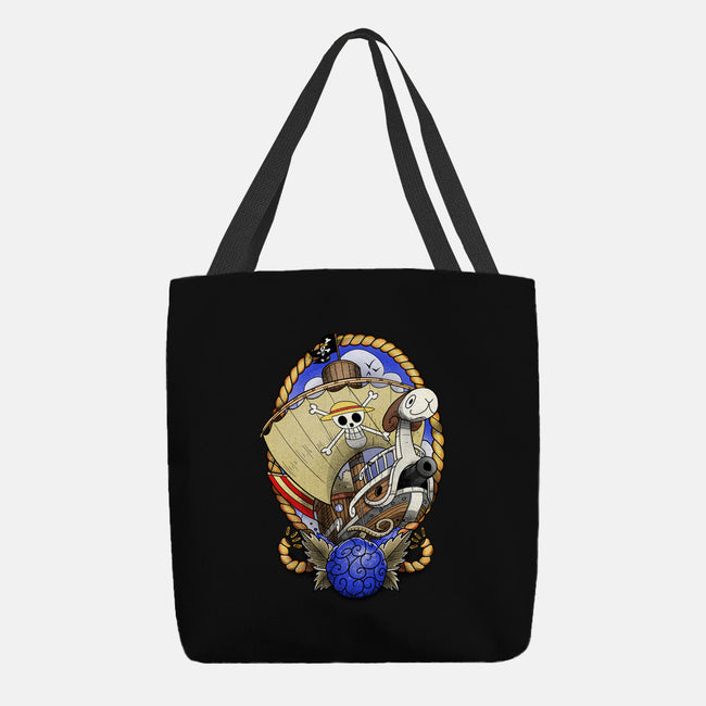 Old School's Going Merry-none basic tote-aLittleFED