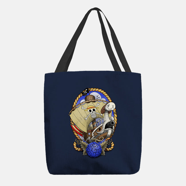 Old School's Going Merry-none basic tote-aLittleFED