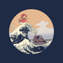 On the Cliff by the Sea-none non-removable cover w insert throw pillow-leo_queval