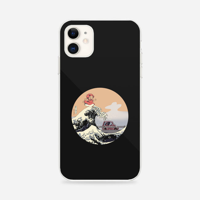On the Cliff by the Sea-iphone snap phone case-leo_queval