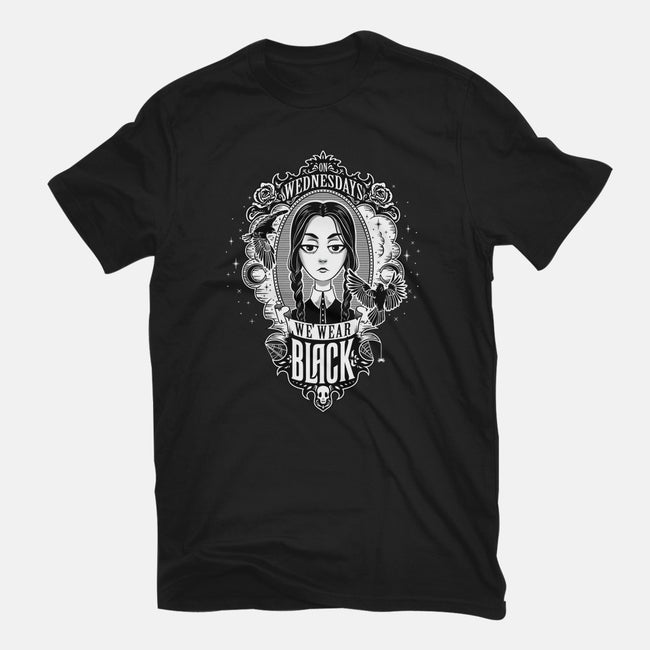 On Wednesdays We Wear Black-mens heavyweight tee-Kat_Haynes