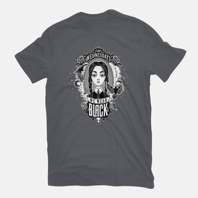 On Wednesdays We Wear Black-mens heavyweight tee-Kat_Haynes